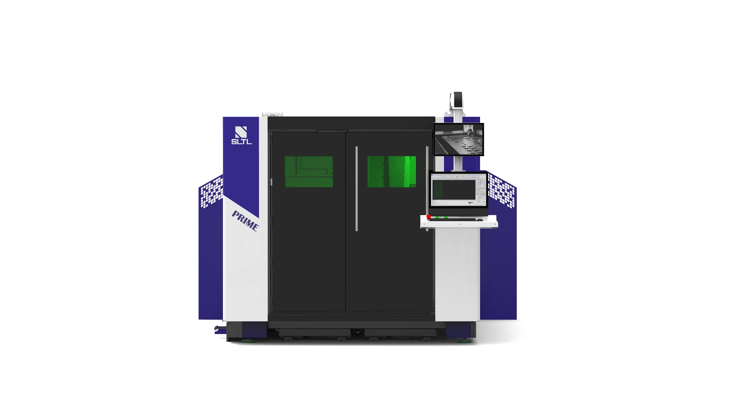 Prime 2D Laser Cutting Machine Front View