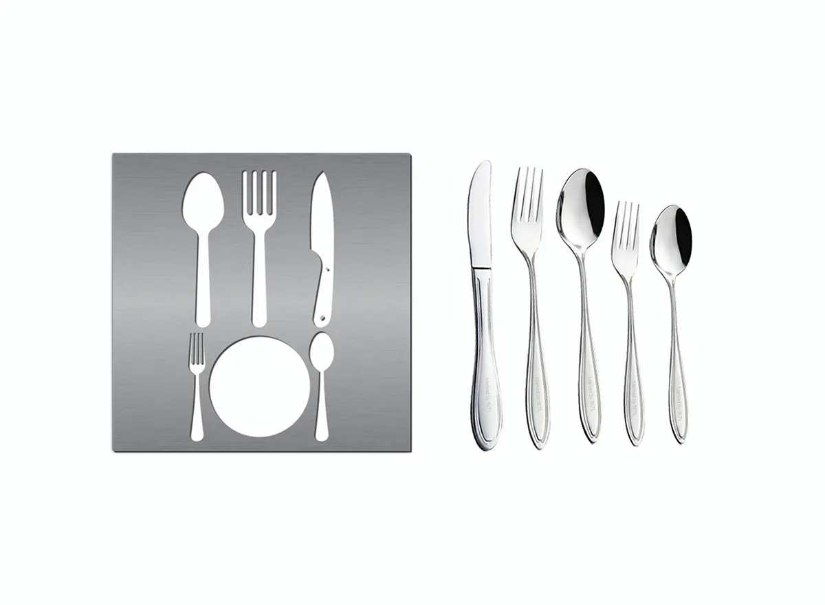 Gives perfect shape for Utensils