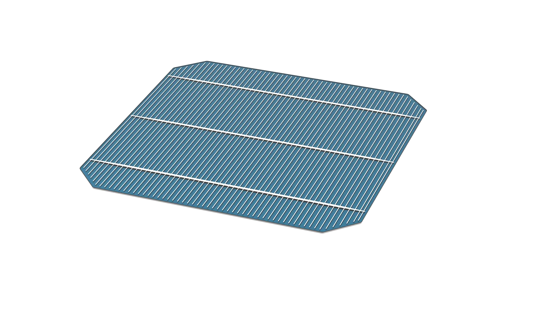 Efficient solar cell cutting