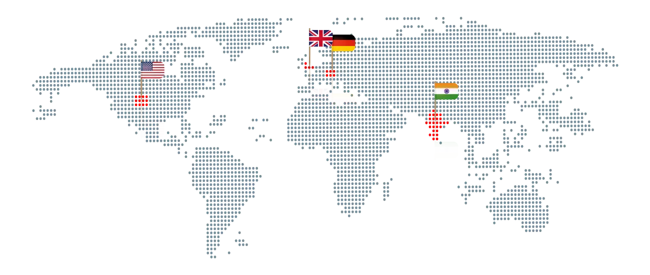 Global Clientele’ <br/>40+ Countries Covered!