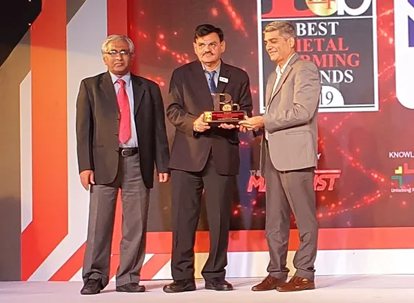 Best Brand in the Metal Forming Industry 2019