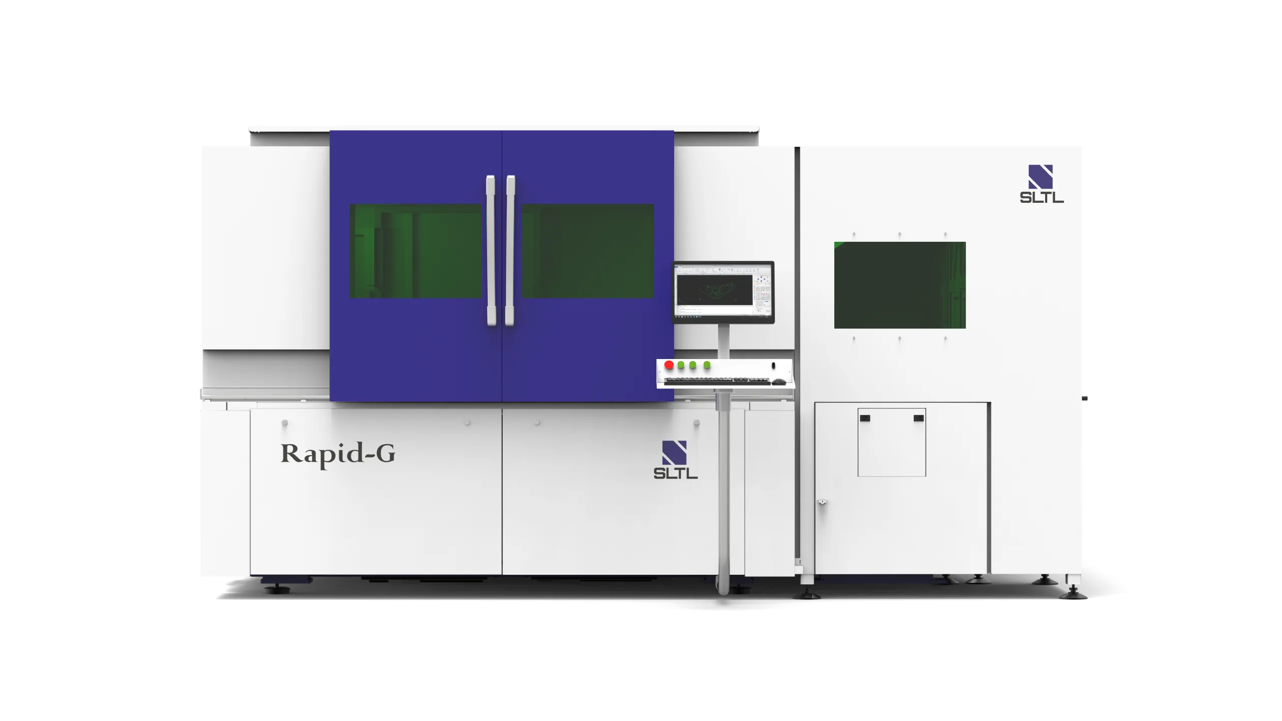 Rapid-G 2D+Tube Cutting Machine Front View 
