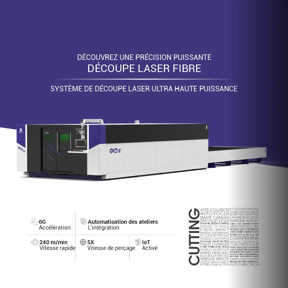 Machine de découpe laser ultra haute puissance