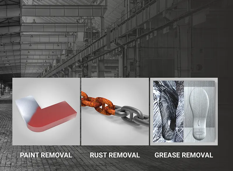 Sistema de limpieza láser