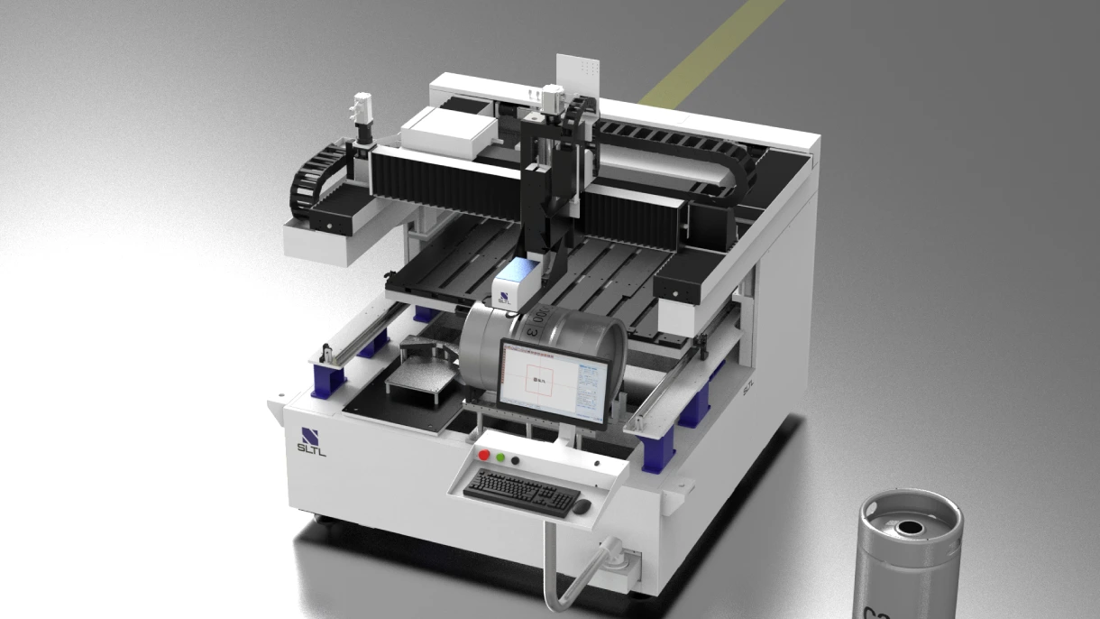 KEG Laser Marking Machine configured to a customer's job
