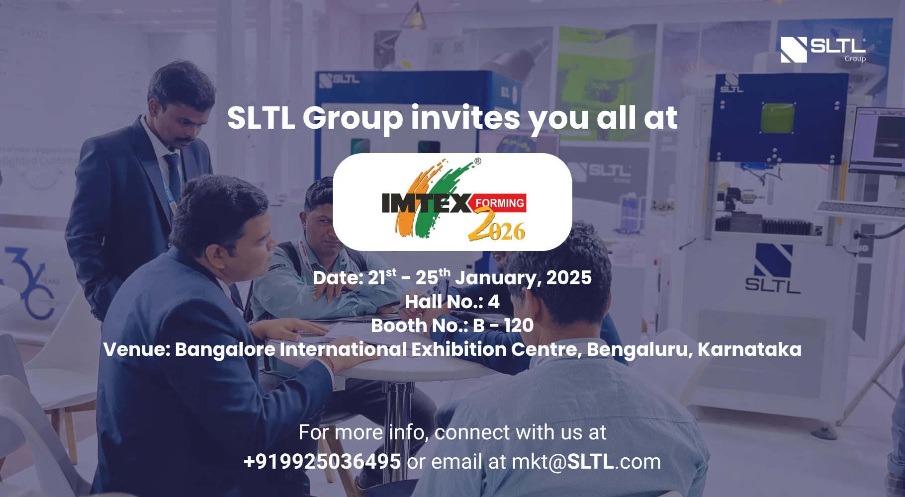 SLTL Group Accelerates Toward IMTEX Forming 2026 – Entering the Race for Tomorrow with Laser Speed and Factory Profit