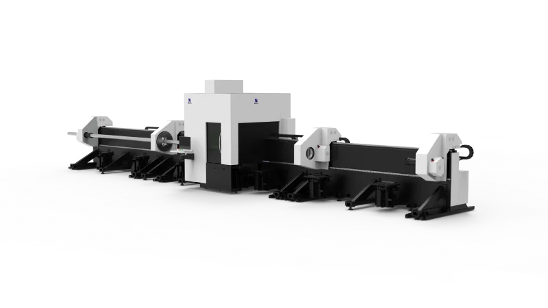 4-Chuck Tube Cutting Machine