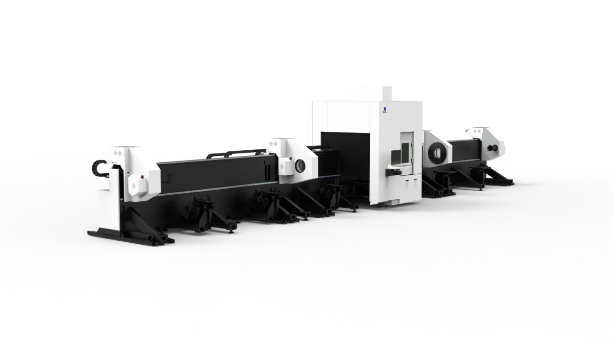 4-Chuck Tube Cutting Machine