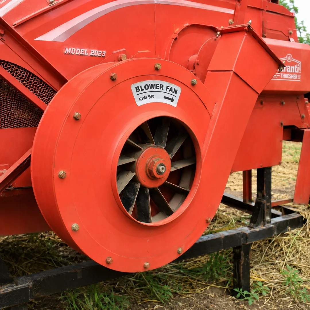 Blower Fan in a Thresher