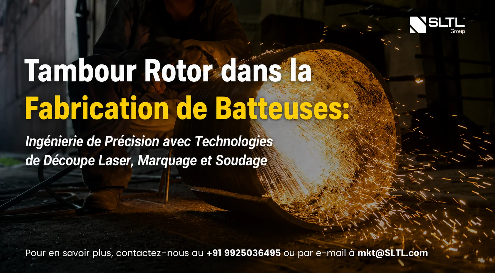 Tambour rotor dans la fabrication des batteuses : ingénierie de précision avec les technologies de découpe, de marquage et de soudage laser
