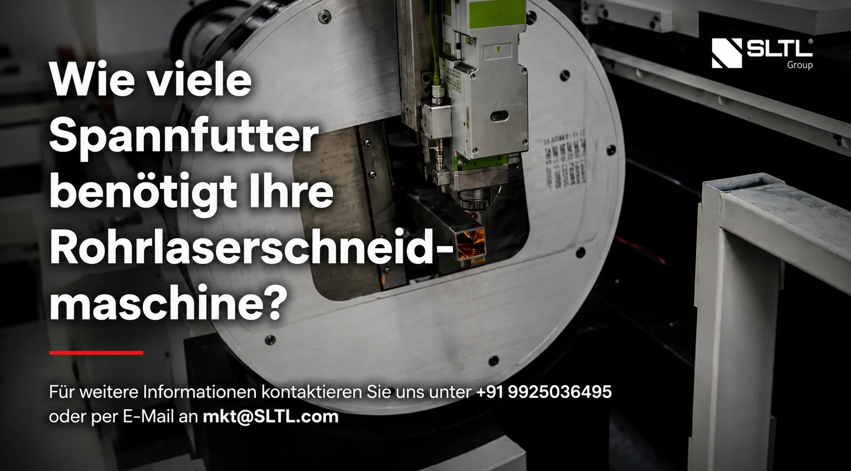 Wie viele Spannfutter benötigt Ihre Rohrlaserschneidmaschine?