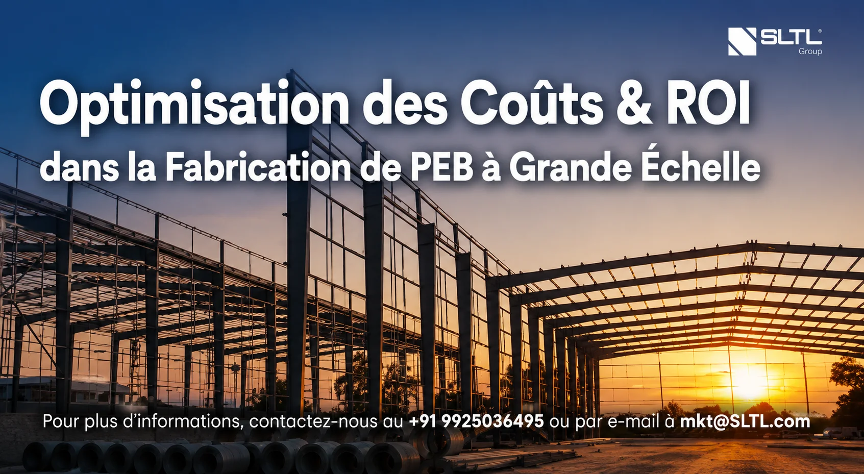 Optimización de costes y retorno de la inversión en la fabricación de estructuras metálicas prefabricadas a gran escala.
