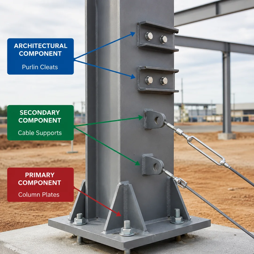 Structural Components Commonly Processed by Fiber Laser