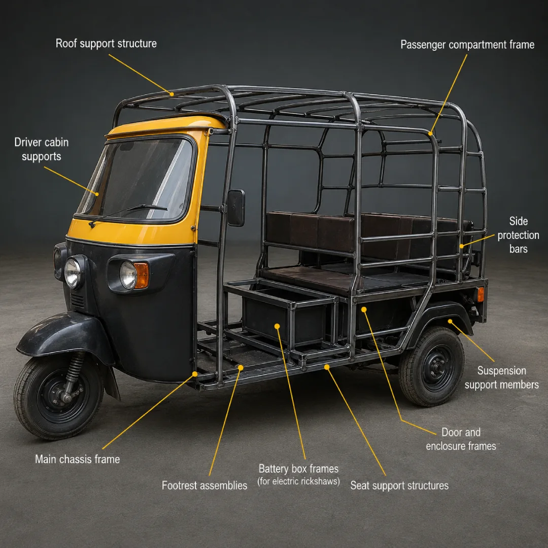 Auto Rickshaw Structure