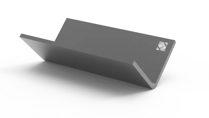 Bent sheet metal panel