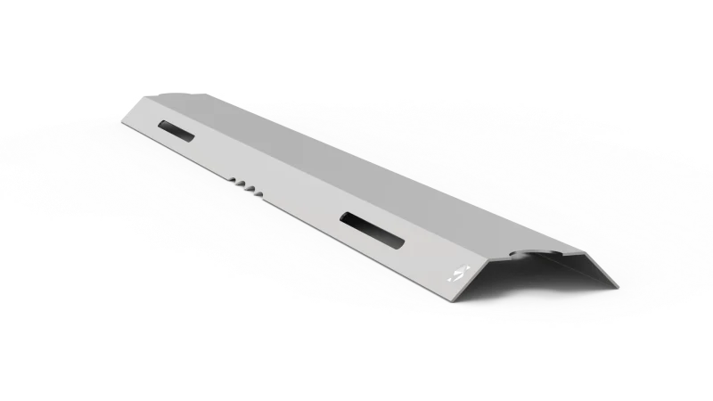 Bent sheet metal panel