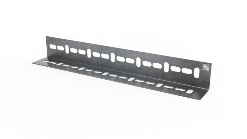 Bent sheet metal panel