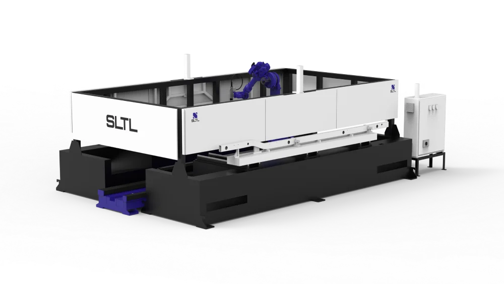 Robotic Head Cutting Machine — Robot on Rails by SLTL